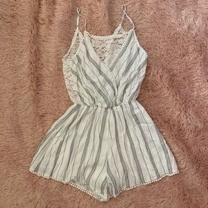 White Romper Perfect for Summer ☀️